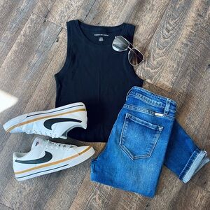 American Eagle Cropped Tank Top